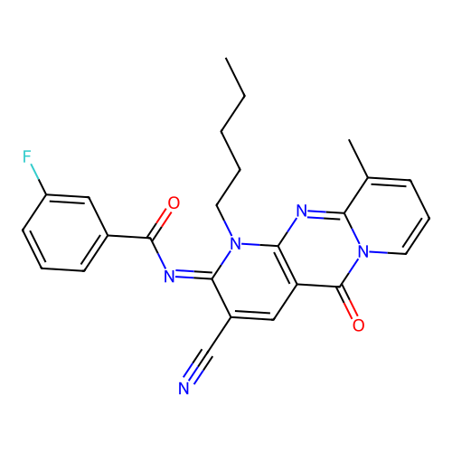 C25H22FN5O2 structure