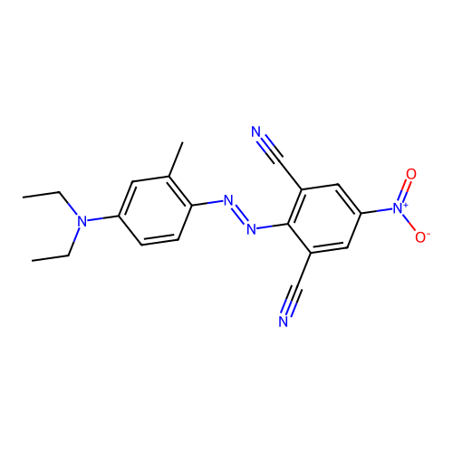 Disperse blue 366 structure
