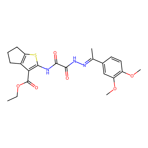 C22H25N3O6S structure
