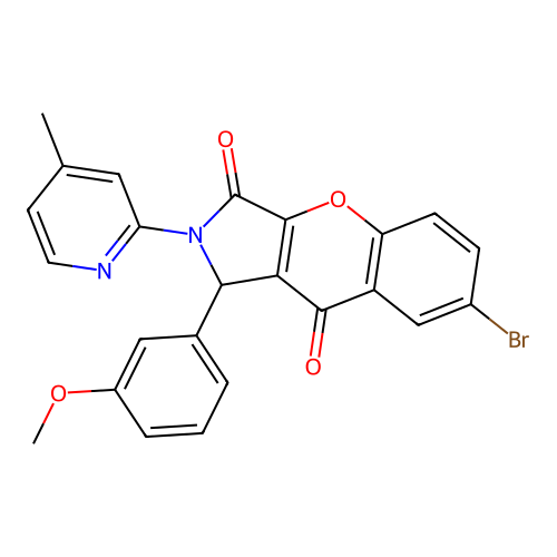 C24H17BrN2O4 structure
