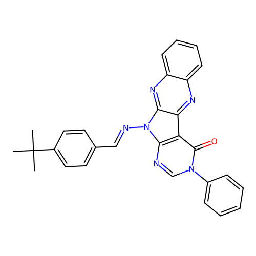 C29H24N6O structure