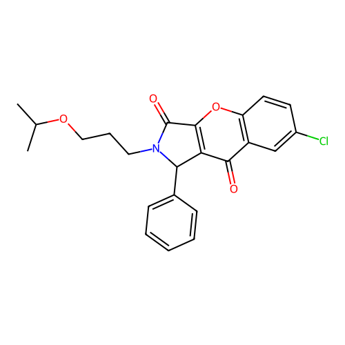 C23H22ClNO4 structure