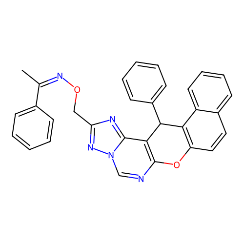 C31H23N5O2 structure