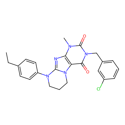 C24H24ClN5O2 structure