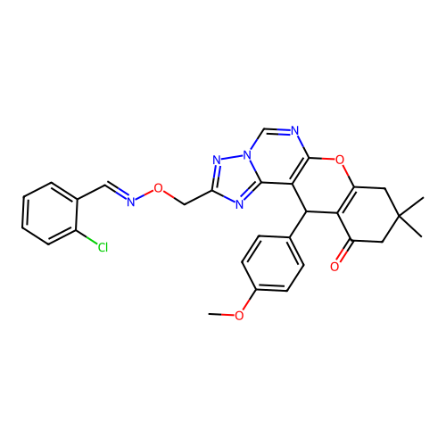 C29H26ClN5O4 structure