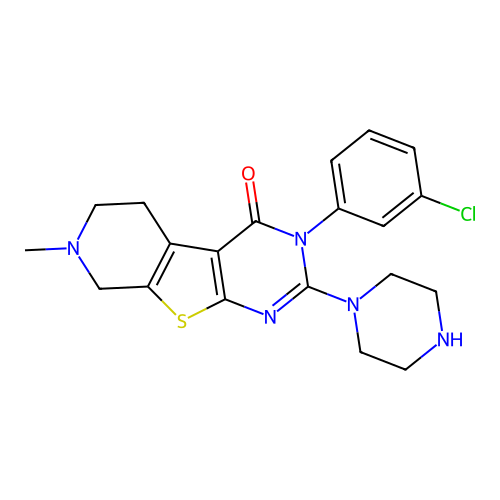 C20H22ClN5OS structure
