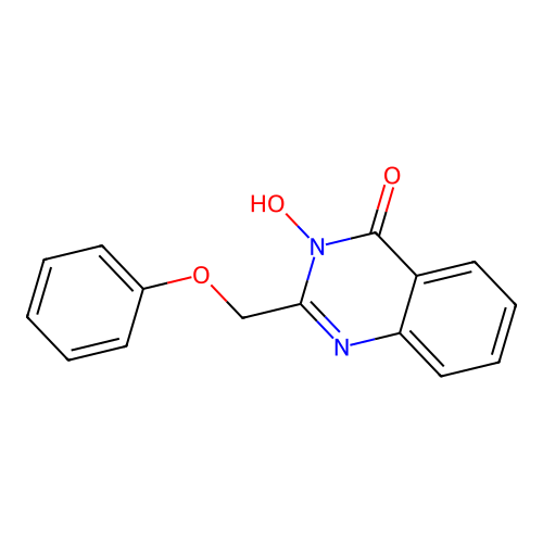 3-hydroxy-2-(phenoxymethyl)quinazolin-4(3H)-one structure