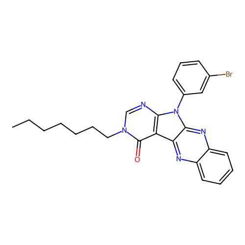 C25H24BrN5O structure