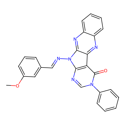 C26H18N6O2 structure