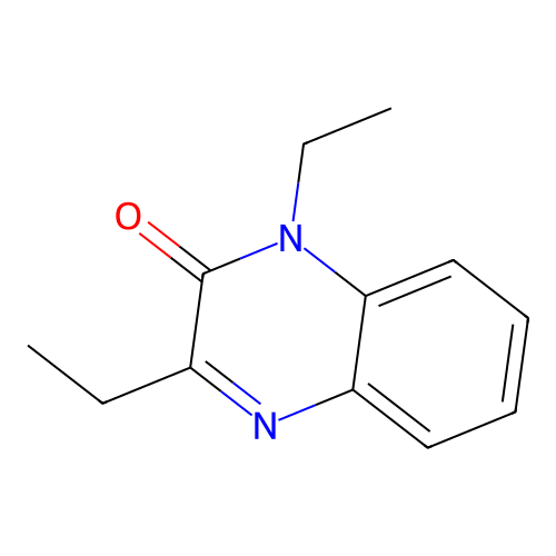 1,3-diethylquinoxalin-2(1H)-one structure