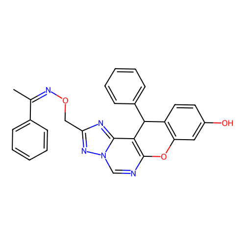 C27H21N5O3 structure