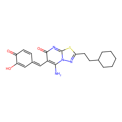 C20H22N4O3S structure