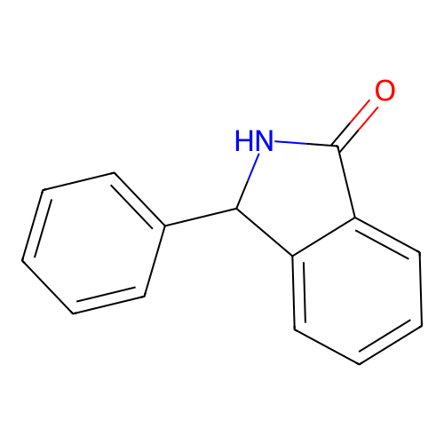 3-Phenyl-2,3-dihydroisoindol-1-one structure