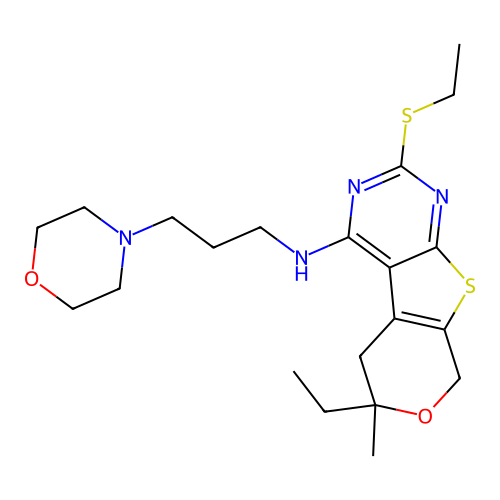 C21H32N4O2S2 structure