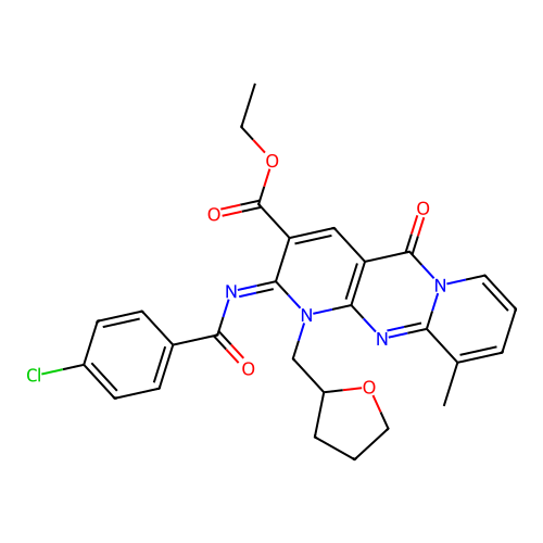 C27H25ClN4O5 structure