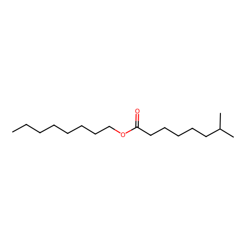 Octyl 7-methyloctanoate structure