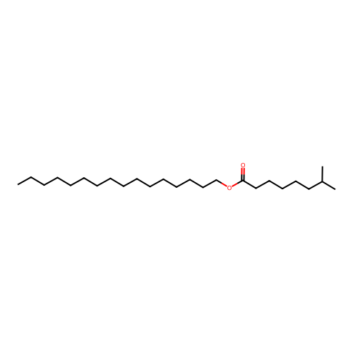 Cetearyl Isononanoate structure