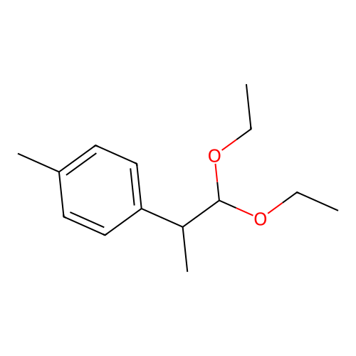 4-(2,2-Diethoxy-1-methylethyl)toluene structure