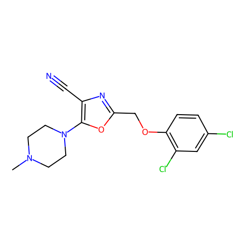 C16H16Cl2N4O2 structure