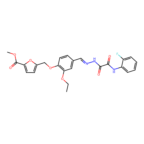 C24H22FN3O7 structure