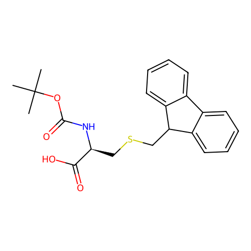 Boc-Cys(Fm)-OH structure