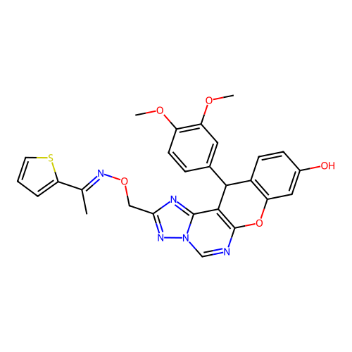C27H23N5O5S structure