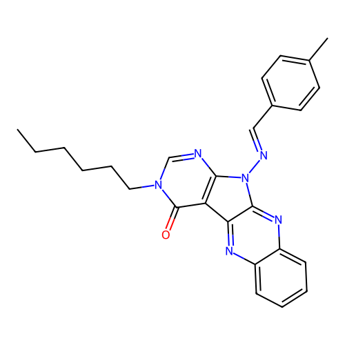 C26H26N6O structure