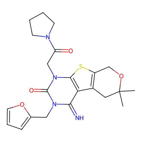 C22H26N4O4S structure