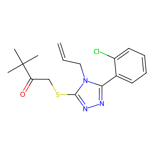 C17H20ClN3OS structure