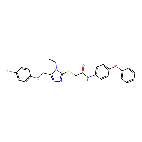 C25H23ClN4O3S structure
