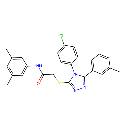 C25H23ClN4OS structure
