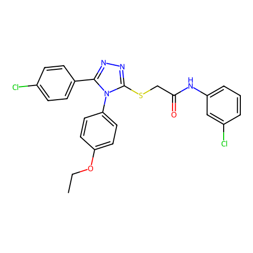 C24H20Cl2N4O2S structure