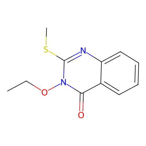 3-ethoxy-2-(methylsulfanyl)quinazolin-4(3H)-one structure