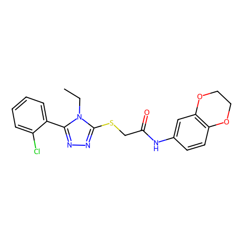 C20H19ClN4O3S structure