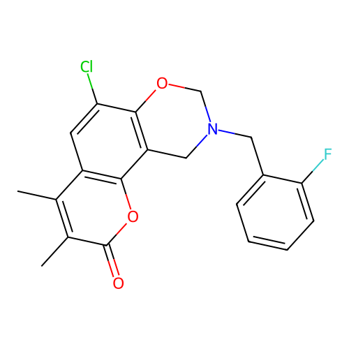 C20H17ClFNO3 structure