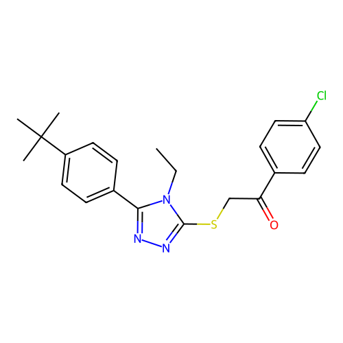 C22H24ClN3OS structure
