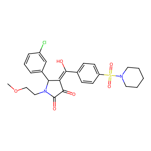 C25H27ClN2O6S structure