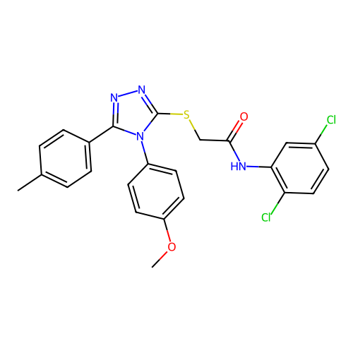 C24H20Cl2N4O2S structure