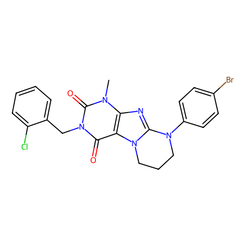 C22H19BrClN5O2 structure