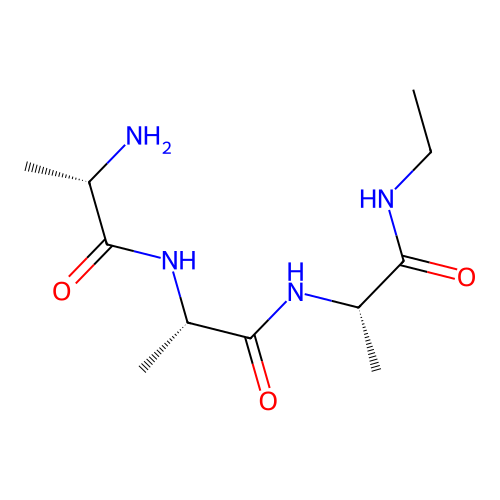 L-Alaninamide, L-alanyl-L-alanyl-N-ethyl- structure