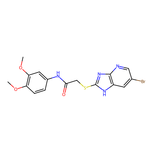 C16H15BrN4O3S structure