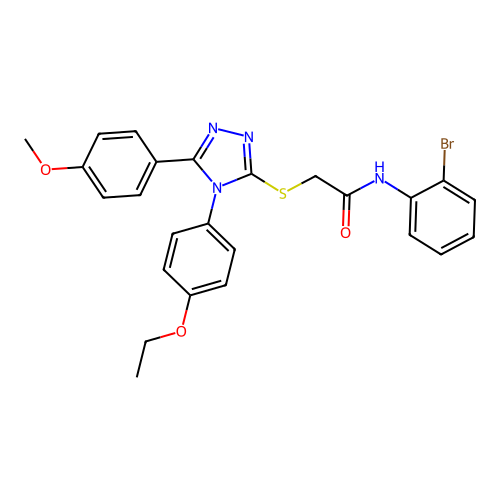 C25H23BrN4O3S structure