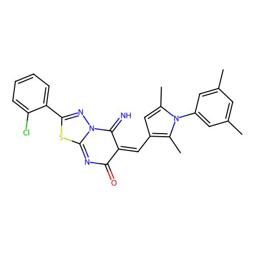 C26H22ClN5OS structure