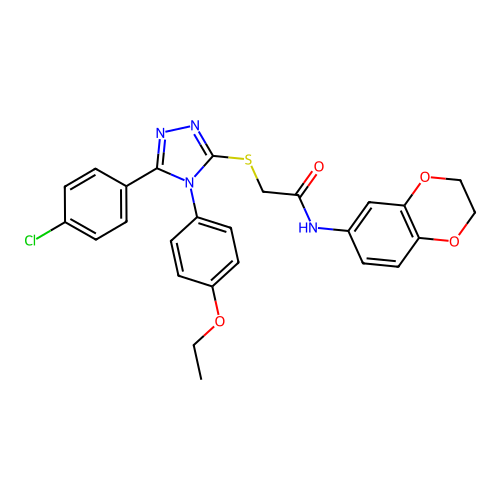 C26H23ClN4O4S structure