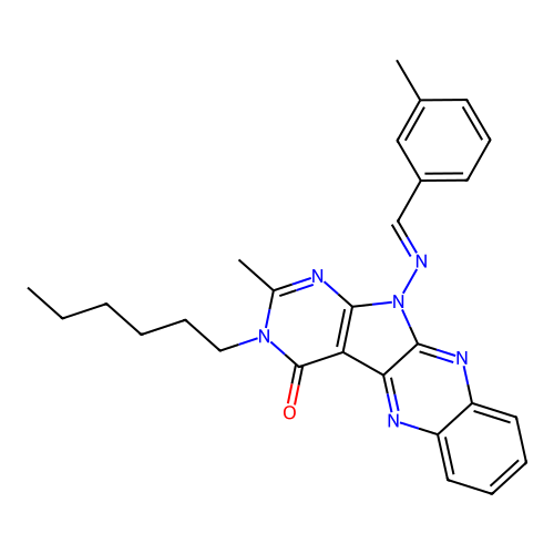 C27H28N6O structure