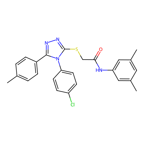 C25H23ClN4OS structure