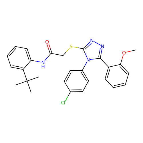 C27H27ClN4O2S structure