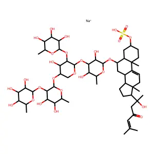Acanthaglycoside A structure