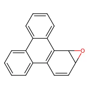 Triphenyleno(1,2-b)oxirene, 10a,11a-dihydro- structure