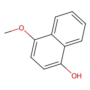 4-Methoxy-1-naphthol structure
